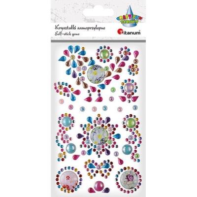 Opakowanie Kryształki samoprzylepne ptak + dekory
