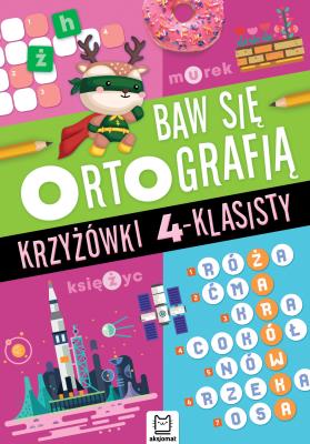 Okładka książki Krzyżówki 4-klasisty. Baw się ortografią