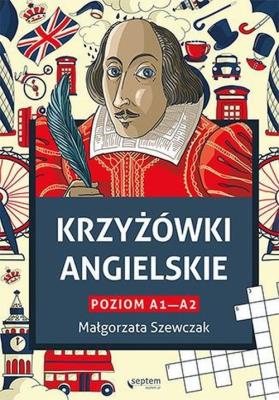 Okładka książki Krzyżówki angielskie poziom A1- A2