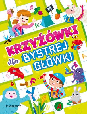 Krzyżówki dla bystrej główki. Autor: Opracowanie zbiorowe. SmakLiter.pl Okładka książki Krzyżówki dla bystrej główki