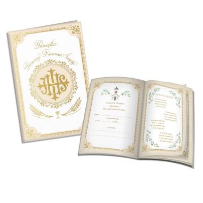 Opakowanie Książeczka A5 Pamiątka Komunijna Ornament