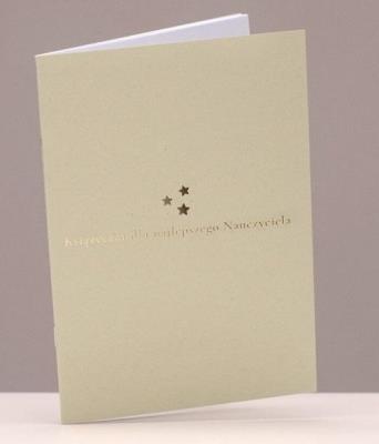 Opakowanie Książeczka dla najlepszego Nauczyciela