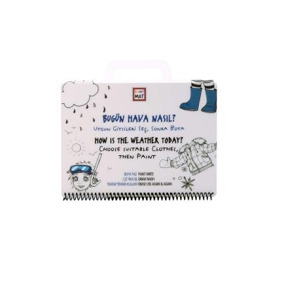 Opakowanie Książeczka do kolorowania Strigo Funny Mat Pogoda 16x21cm