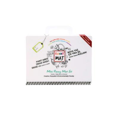 Opakowanie Książeczka do kolorowania Strigo Funny Mat Zestaw podróżny 16x21cm