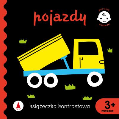 Książeczka kontrastowa. Pojazdy. Autor: WYDAWNICTWO SKRZAT. SmakLiter.pl Okładka książki Książeczka kontrastowa. Pojazdy