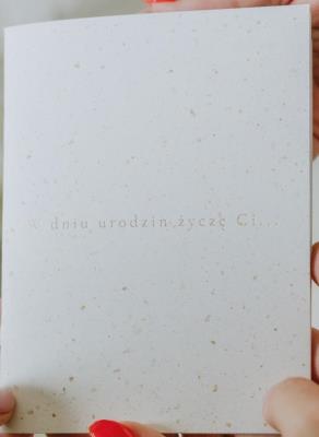 Okładka książki Książeczka ''W dniu urodzin życzę Ci...