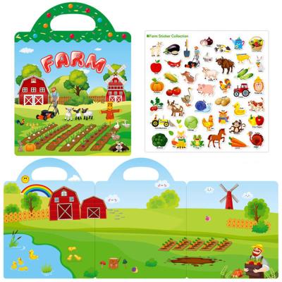 Opakowanie Książeczka z naklejkami - farma