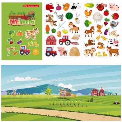 Opakowanie Książeczka z naklejkami - farma