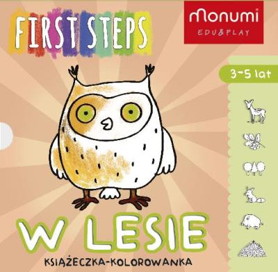 KSIĄŻECZKI HARMONIJKI - W LESIE. Autor: Opracowanie zbiorowe. SmakLiter.pl Okładka książki KSIĄŻECZKI HARMONIJKI - W LESIE