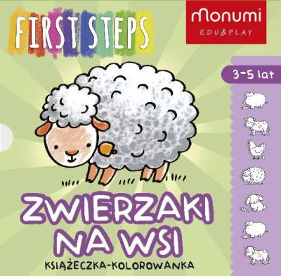 Okładka książki KSIĄŻECZKI HARMONIJKI - ZWIERZAKI NA WSI