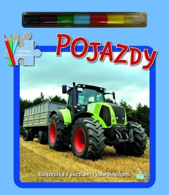Okładka książki Książeczki z puzzlami Pojazdy