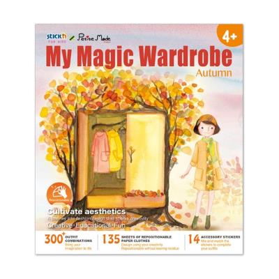 Opakowanie Książka do zabawy moja magiczna garderoba jesień