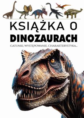 Okładka książki Książka o dinozaurach