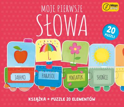 Książka + puzzle Moje pierwsze słowa. Autor: null null. SmakLiter.pl Okładka książki Książka + puzzle Moje pierwsze słowa