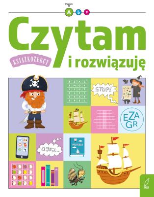 Okładka książki Książkożercy Czytam i rozwiązuję Poziom 1