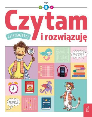 Książkożercy Czytam i rozwiązuję Poziom 2. Autor: Opracowanie zbiorowe. SmakLiter.pl Okładka książki Książkożercy Czytam i rozwiązuję Poziom 2