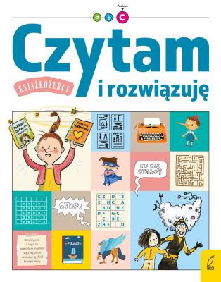 Książkożercy Czytam i rozwiązuję Poziom 3. Autor: Opracowanie zbiorowe. SmakLiter.pl Okładka książki Książkożercy Czytam i rozwiązuję Poziom 3