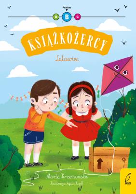 Książkożercy. Latawiec. Poziom 2. Autor: Marta Krzemińska. SmakLiter.pl Okładka książki Książkożercy. Latawiec. Poziom 2