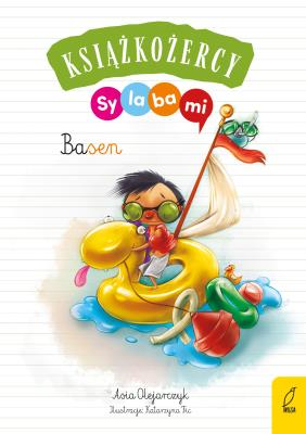 Książkożercy. Sylabami. Basen. Autor: Olejarczyk Joanna. SmakLiter.pl Okładka książki Książkożercy. Sylabami. Basen