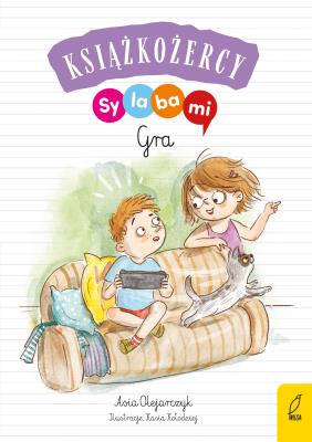 Książkożercy. Sylabami. Gra. Autor: Opracowanie zbiorowe. SmakLiter.pl Okładka książki Książkożercy. Sylabami. Gra
