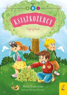 Książkożercy. Tajny klub. Poziom 2. Autor: Marta Krzemińska. SmakLiter.pl Okładka książki Książkożercy. Tajny klub. Poziom 2