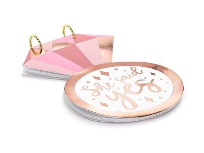 Opakowanie Księga gości Pierścionek 17x27cm