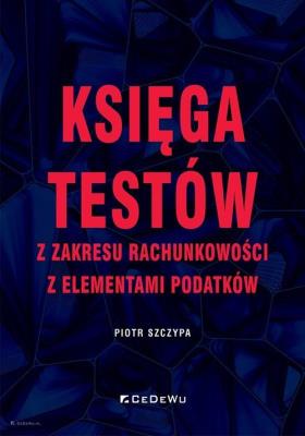 Okładka książki Księga testów z zakresu rachunkowości