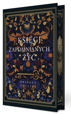 Księgi zapomnianych żyć (ilustrowane brzegi). Autor: Collins Bridget. SmakLiter.pl Okładka książki Księgi zapomnianych żyć (ilustrowane brzegi)