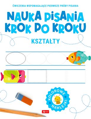 Okładka książki Kształty. Nauka pisania krok po kroku