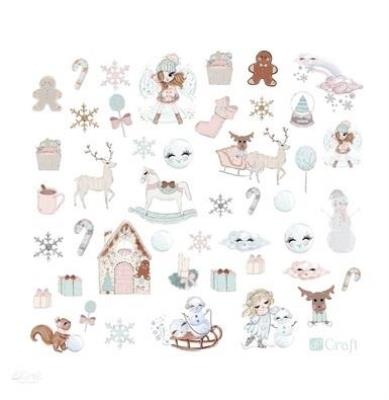 Opakowanie Kształty papierowe 45szt