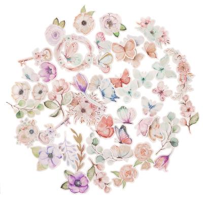 Opakowanie Kształty papierowe Boho flowers & Butterflies 50 szt.