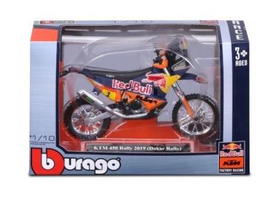 KTM 450 Rally 2019 (Dakar Rally) BBURAGO. Wydawca: BBurago. SmakLiter.pl Opakowanie KTM 450 Rally 2019 (Dakar Rally) BBURAGO