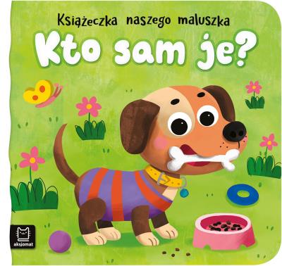 Okładka książki Kto sam je? Książeczka naszego maluszka