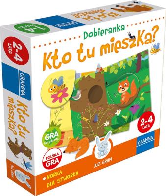 Kto tu mieszka? GRANNA. Wydawca: Granna. SmakLiter.pl Opakowanie Kto tu mieszka? GRANNA