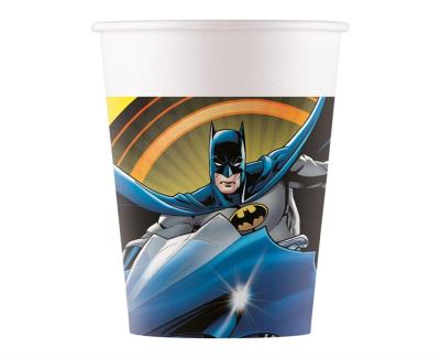 Opakowanie Kubeczki papierowe Batman 200ml 8szt