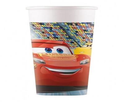 Opakowanie Kubeczki papierowe Cars 3 200ml 8szt
