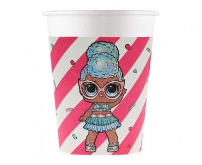 Opakowanie Kubeczki papierowe LOL Glitterati 200ml 8szt