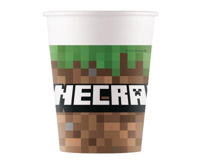Opakowanie Kubeczki papierowe Minecraft 200ml 8szt