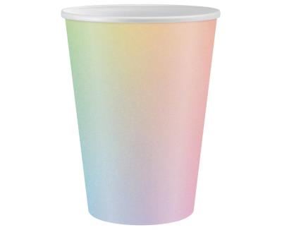 Opakowanie Kubeczki papierowe ombre 266ml 6szt
