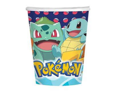 Opakowanie Kubeczki papierowe Pokemon 250ml 8szt