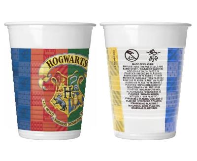 Opakowanie Kubeczki plastikowe Harry Potter MIX 200ml 8szt