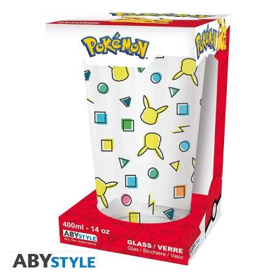 Opakowanie Kubek 400ml Pokemon Large Glass Pikachu Pattern