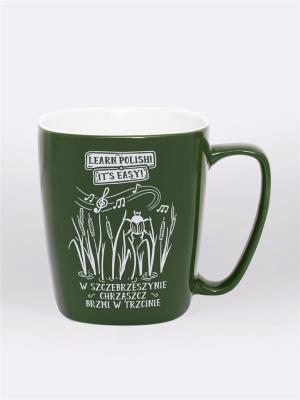 Opakowanie Kubek ceramiczny zielony Chrząszcz brzmi...