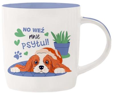 Opakowanie Kubek dla psiarza - No weź mnie PSYtul!