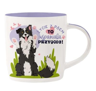 Opakowanie Kubek dla psiarza - Życie z psem to wspaniała...