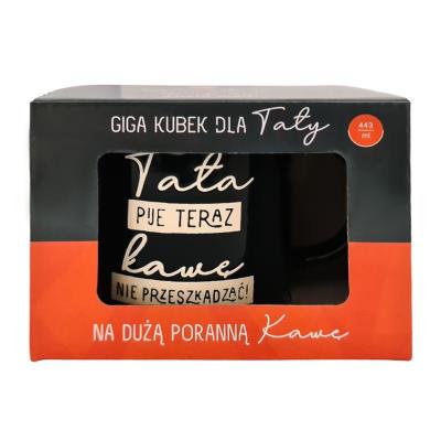 Opakowanie Kubek dla Taty na dużą poranną kawę