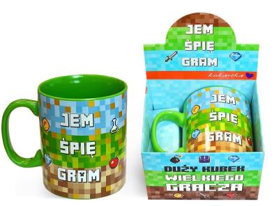 Opakowanie Kubek Gigant G 062 Jem, śpię, gram