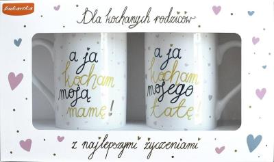 Opakowanie Kubek komplet Mama/Tata