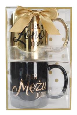 Opakowanie Kubek komplet prestige Q 690 Dzień dobry mężu...