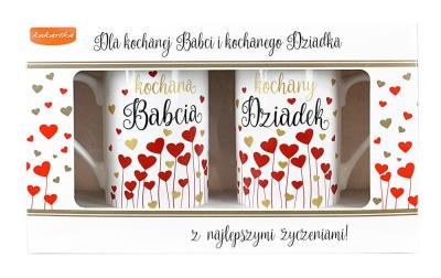 Opakowanie Kubek komplet Q Babcia i Dziadek